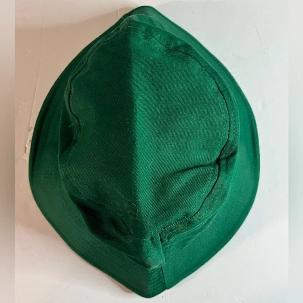 Sonny Bono Green Bucket Hat - 100% Cotton Casual Style